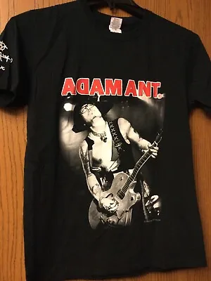 $45 • Buy Adam Ant - USA Tour 2012 - Black Shirt - M - Gildan. 