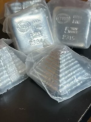 Yeager Poured Silver YPS 5oz Ounce  Pyramid  .999 Fine Silver 5oz Limited Editio • $199.99