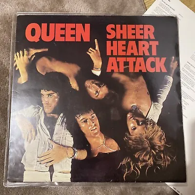 Queen ' Sheer Heart Attack ' Vinyl Album EMI  Records • £17.99