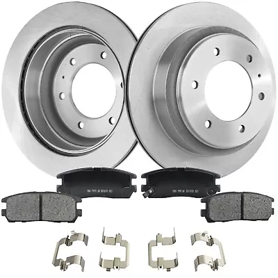 Rear Brake Disc Rotors And Pads Kit For Honda Passport Isuzu Rodeo Trooper Sport • $98.91