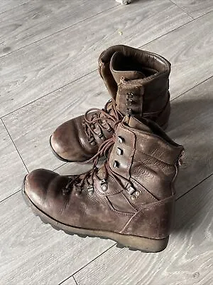 £33 • Buy Altberg Brown Microlite Leather Army Boots - Uk Size 6
