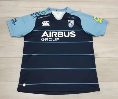 Cardiff Blues Rugby Home Shirt 2015/2016 - Canterbury XL Extra Large Jersey Top • £19.99