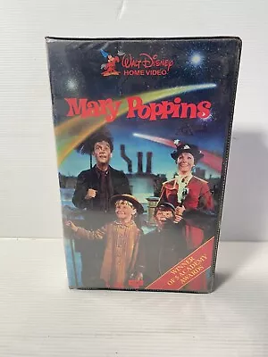 MARY POPPINS Rare 1984 Disney Gold Label Clamshell VHS PAL Video Tape • $25.46