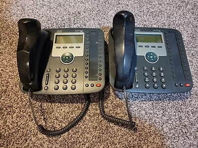 Lot Of 2 Cisco 7931 VOIP Phones With 3 Handsets And Extra Cords (No Desk Stands) • $48