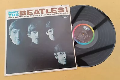   Meet The Beatles  Super Usa Mono Lp Vrare Bmi Track 1 Only #3 Jacket • £69.77