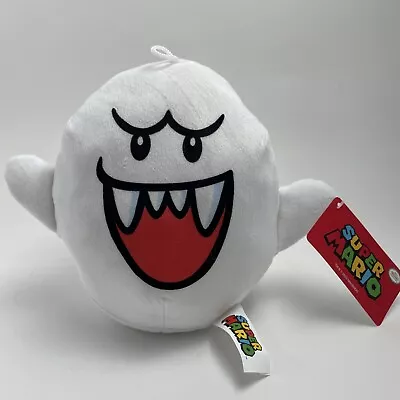 NWT Super Mario Bros 10 Inch Villains Plush Boo Toy. • $14.97