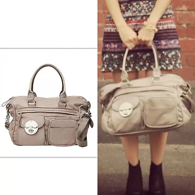 💜💜💜MIMCO Rare Nude Lucid Baby Nappy Gym Shopping Travel Shoulder BAG HANDBAG • $139