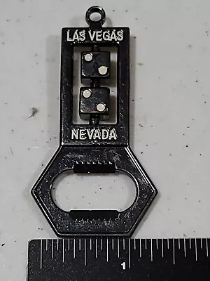 Vintage Las Vegas Spinning Dice Key Chain Limited Edition • $10