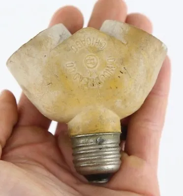 $74.77 • Buy D. Woodhead Co. 2 Cluster Light Bulb Socket Vintage Lighting Repurpose Lamp Old