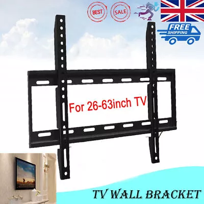 Tv Wall Bracket Mount For 26 30 32 40 42 50 55 Up To 63 Inch Universal LED LCD  • £5.99