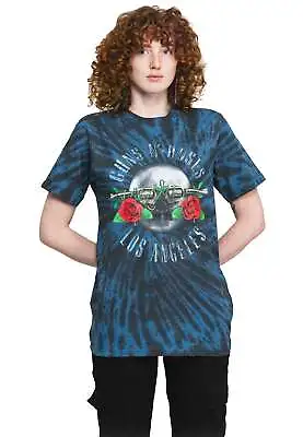 Guns N Roses Los Angeles Dip Dye T Shirt • £17.95