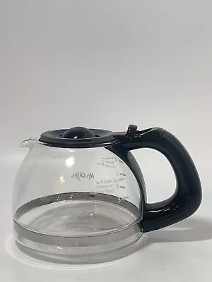 Mr Coffee 4 - 5 Cup Replacement Glass Carafe Pot Black • $8.99
