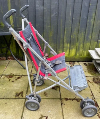 £199.99 • Buy Maclaren Major Elite Buggy - 5 Point Harness - Perfect Working Order - Free Post