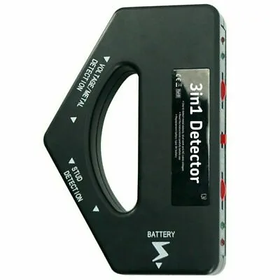3 In1 Stud Metal Voltage AC Live Wire Detector Scanner Finder 9v Batery Amtech • £17.25
