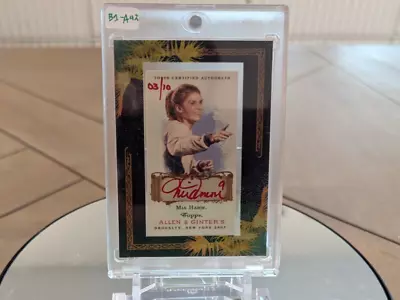 MIA HAMM TOPPS Allen & Ginter 2007 RED Ink Auto Autograph USA 3/10 • $3500