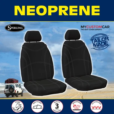 $169 • Buy Mitsubishi ASX XA XB XC XD 2010-On Neoprene FRONT Seat Covers Waterproof Car