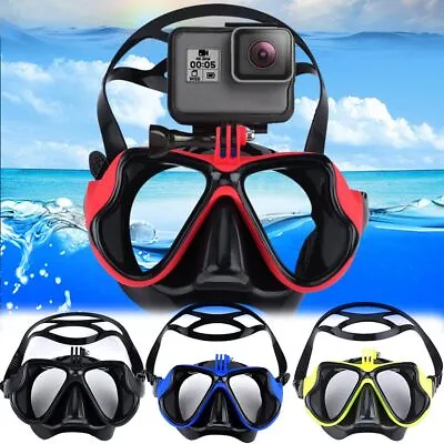 $25.61 • Buy Snorkel Scuba Accessories Mask Underwater Diving Swimming Goggles For GoPro