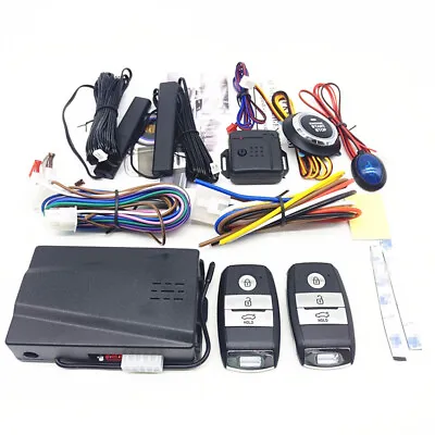 Car One-Key Engine Start Stop Push Button Remote Starter Keyless Entry Universal • $83.60