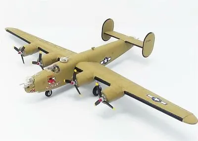 1/92 B-24J Bomber Buffalo Bill Plastic Model Airplane Kit With Swivel Stand • $17.86