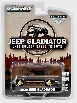 1:64 Greenlight  J-10 GOLDEN EAGLE TRIBUTE* 2020 Jeep Gladiator *NIP* • $7.99