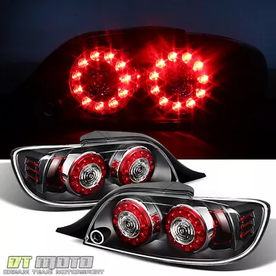 Black Fits 2004-2008 Mazda Rx-8 Rx8 Led Taillights Rear Brake Lamps Left+Right • $175.99