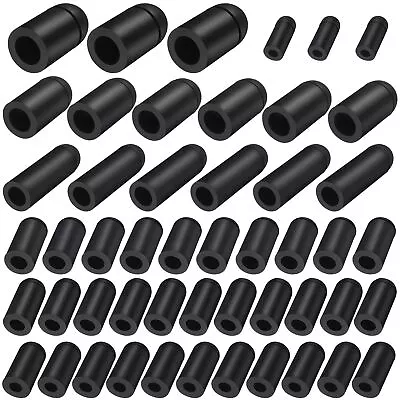 63 Pcs Rubber Vacuum Caps Plug Kit Assorted Vacuum Plugs Hose End Caps • $11