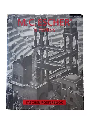 M.C. Escher Taschen Posterbook 6 Framable Posters 9.5  X 12  (24 X 30 Cm) VG • $25