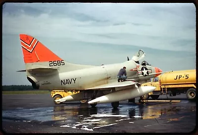 Vintage 35mm Sears Slide Of NATF Lakehurst YA-4B 142685 Taken In September 1963 • $8.50