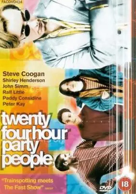 24 Hour Party People DVD (2003) Steve Coogan Winterbottom (DIR) Cert 18 2 • £1.99
