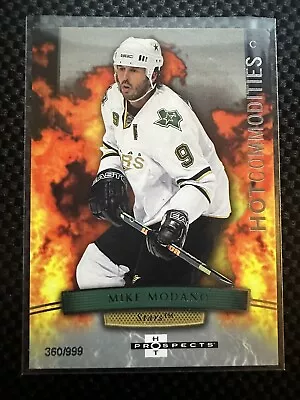 2007-08 Fleer Hot Prospects Mike Modano Hot Commodities /999 #139 READ • $0.99