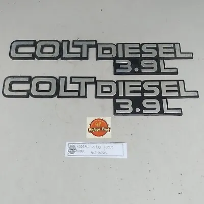 Mitsubishi Badge Emblem Colt Diesel 3.9l 1pcs Nos • $35