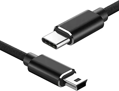 3FT Mini USB To USB-C Cable USB 2.0 Type C To USB Mini B 5 Pin Charging Cord Br • $10.14