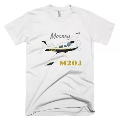 Mooney M20J / 201 Airplane T-shirt- Personalized With N# • $29.99