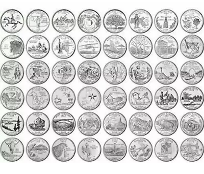 US 1999-2008 50 State Quarters - YOU PICK - P/D - Circulated • $1.75