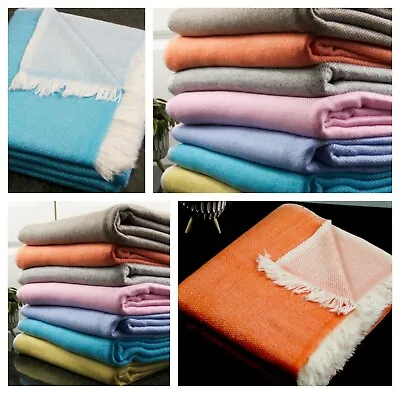 £73.99 • Buy Blanket Throw Cashmere Pashmina Blankets Throws Bedding Sofa Home Decor Throws