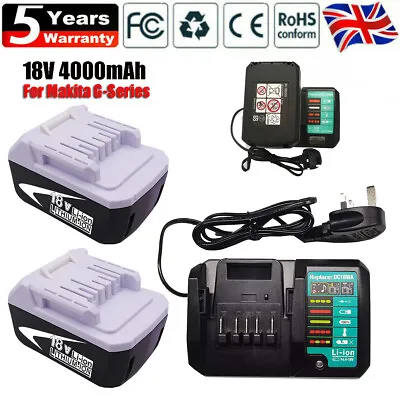 18V 4.0Ah Upgraded Makita Battery G-Serie BL1813G BL1815G BL1840G 1820G Tools UK • £24.90