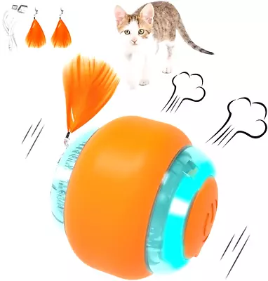 Moving Cat Toy BallMotion Activated Cat Toy For Indoor CatInteractive Cat Ball • $29.80