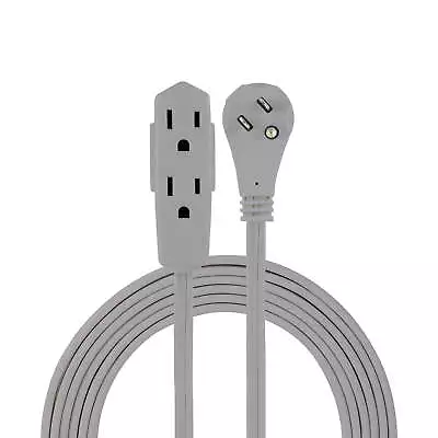 3-Outlet Extension Cord 25ft. Gray - 43025 • $19.14