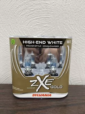 Sylvania Silverstar ZXE GOLD 9012 9012SZG.PB2 Headlight Bulbs Pair FREE SHIPPING • $25.49