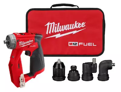 New Milwaukee 2505-20 M12 FUEL Installation Drill/Driver 4-in-1 Attachments Bag • $149.99