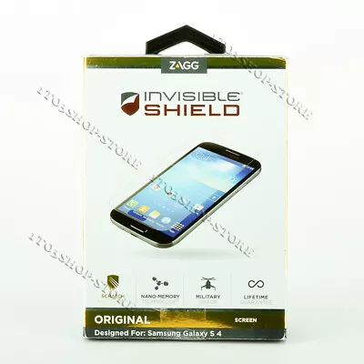 ZAGG Invisible Shield Original HD Screen Protector For Samsung Galaxy S4 - Clear • $6.99