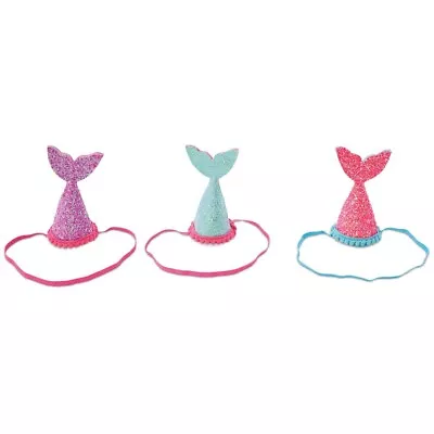 Mud Pie E8 Baby Girl Mini 4x2in Mermaid Tail Party Felt Hat 1512221 Choose Color • $6.49