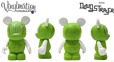 DISNEY VINYLMATION 3  URBAN SERIES 6 GREEN THUMB MICKEY MOUSE GARDENER W/CARD • $12.99