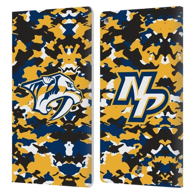$24.95 • Buy Official Nhl Nashville Predators Leather Book Wallet Case For Amazon Fire