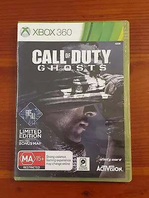 Call Of Duty Ghosts (Limited Edition) - Xbox 360 Game - No Manual - VGC • $8.95