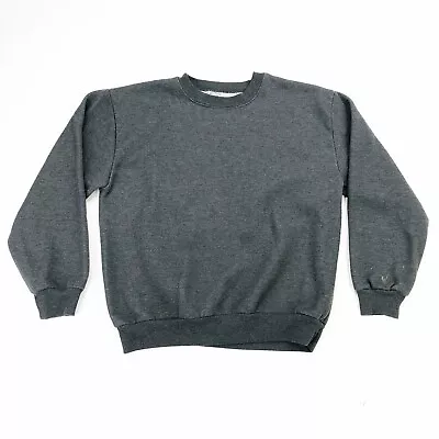 Vintage Blank Sweatshirt Crewneck Size S Small  80s 90s Made In USA • $19.95