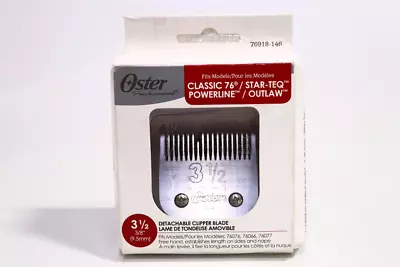 Oster Professional Detachable Claasic 76 Clipper Replacement Blade Size 3-1/2 • $22.75