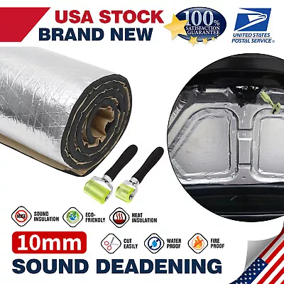 Sound Deadener Mat For Car&Home Interior Dustproof Noise&Heat Shield Insulation • $38.39