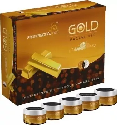 PROFESSIONAL FEEL Gold Facial Kit 250 Gm • $24.16