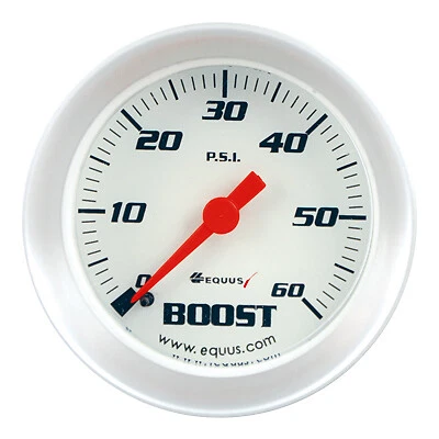 $39.99 • Buy Equus 2” Diesel Boost Gauge 0-60 PSI 8256